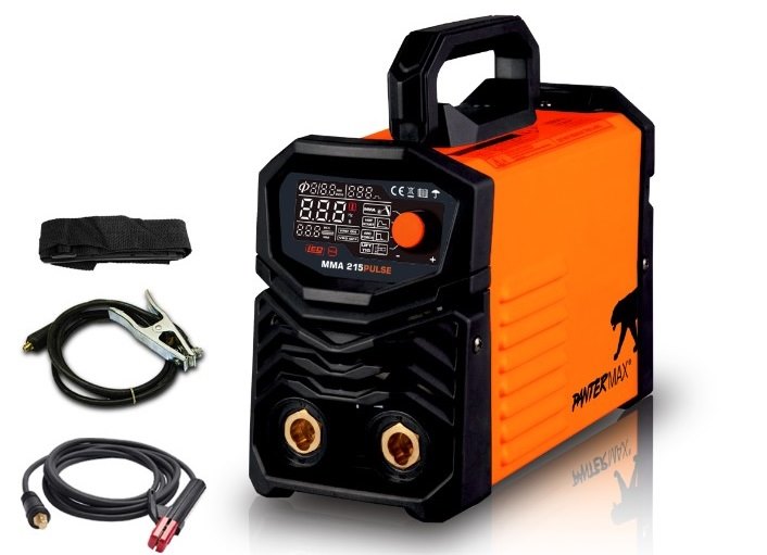 Invertor pro svařování PanterMax 215 LCD pro MMA a LiftTIG - výhodný SET